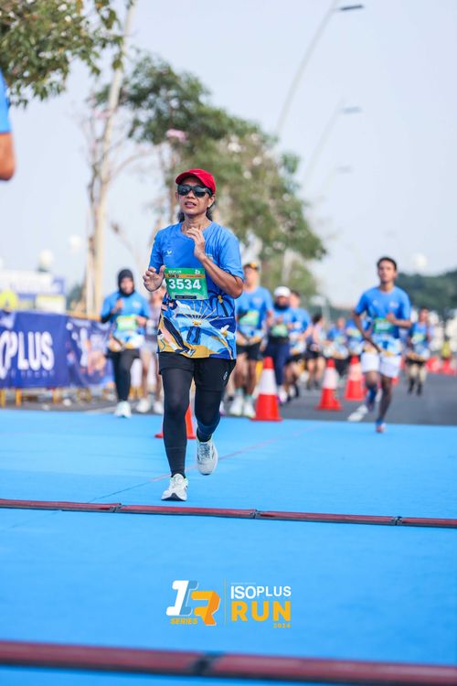 Race photo from ISOPlus Run 2024 Jakarta