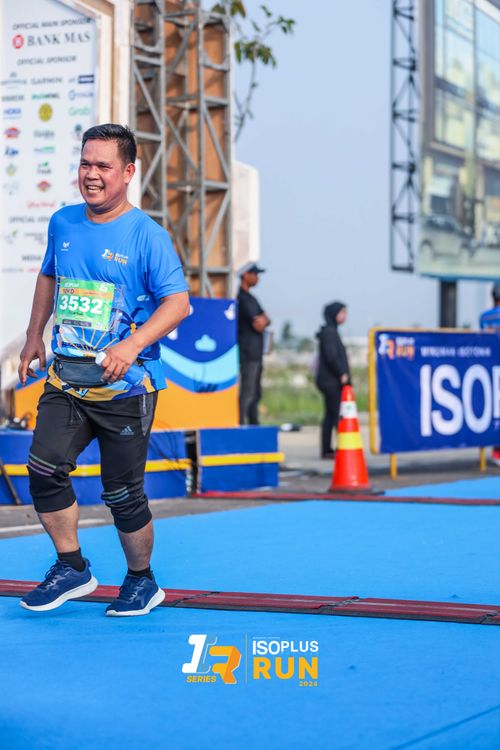 Race photo from ISOPlus Run 2024 Jakarta