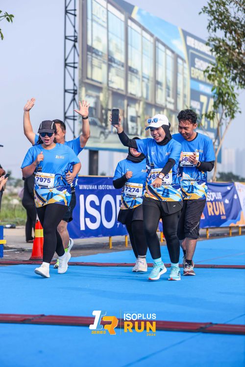 Race photo from ISOPlus Run 2024 Jakarta