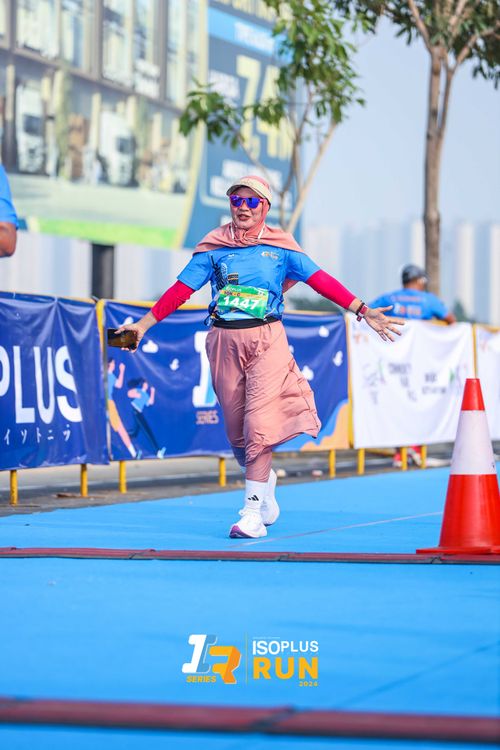 Race photo from ISOPlus Run 2024 Jakarta