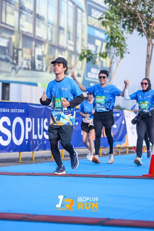 Race photo from ISOPlus Run 2024 Jakarta