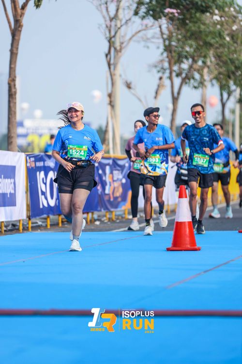 Race photo from ISOPlus Run 2024 Jakarta