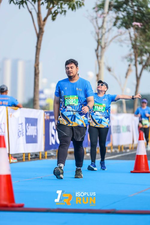 Race photo from ISOPlus Run 2024 Jakarta