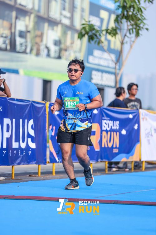 Race photo from ISOPlus Run 2024 Jakarta