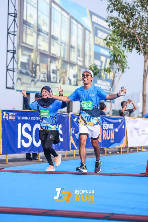 Race photo from ISOPlus Run 2024 Jakarta