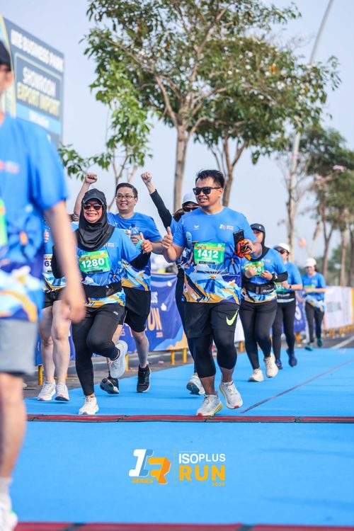 Race photo from ISOPlus Run 2024 Jakarta