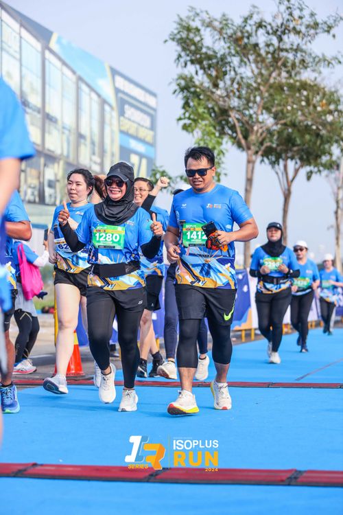 Race photo from ISOPlus Run 2024 Jakarta