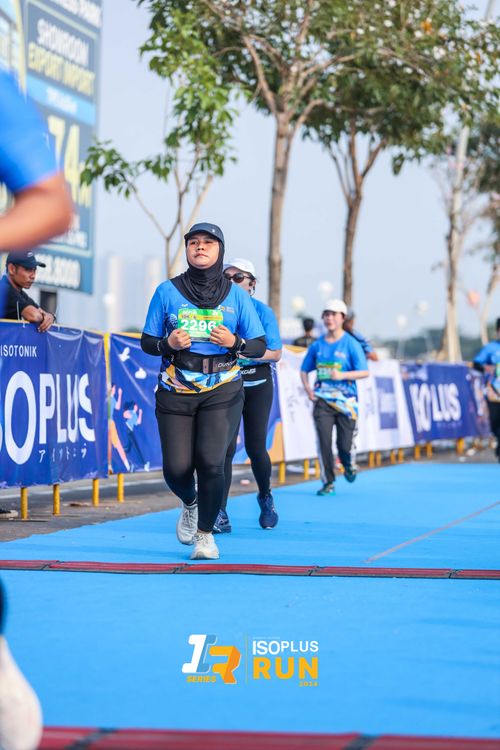 Race photo from ISOPlus Run 2024 Jakarta