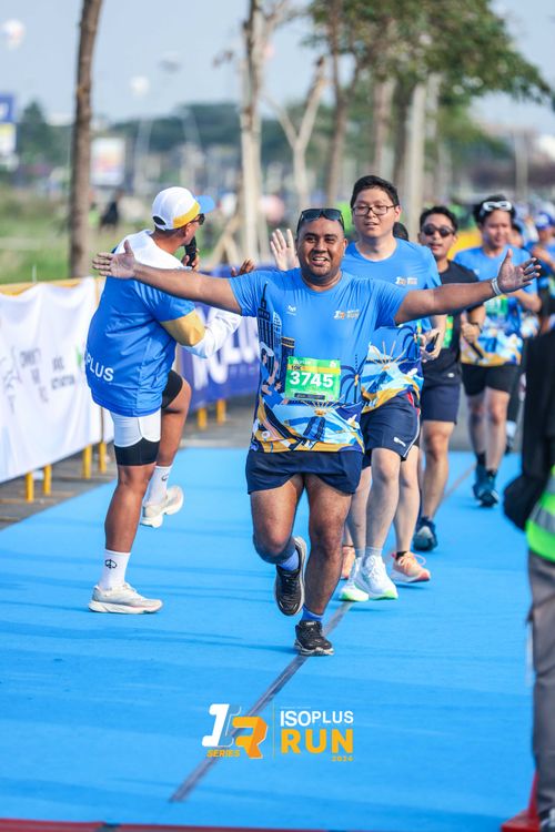 Race photo from ISOPlus Run 2024 Jakarta