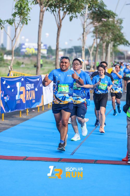 Race photo from ISOPlus Run 2024 Jakarta