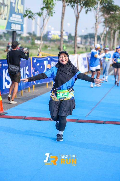 Race photo from ISOPlus Run 2024 Jakarta