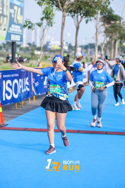 Race photo from ISOPlus Run 2024 Jakarta