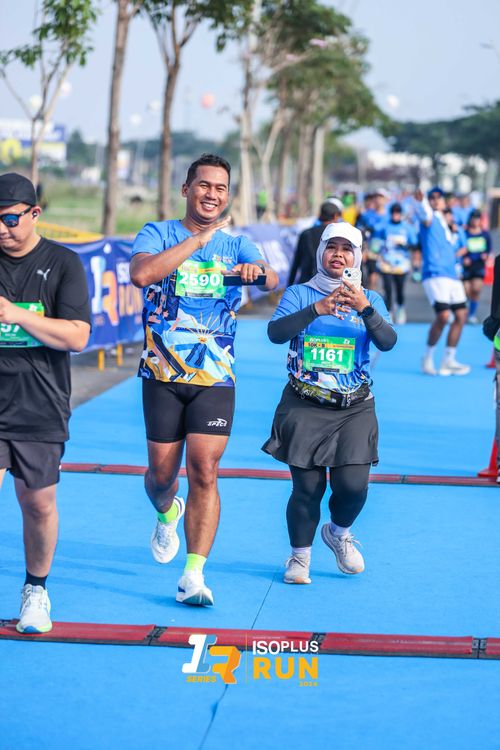 Race photo from ISOPlus Run 2024 Jakarta