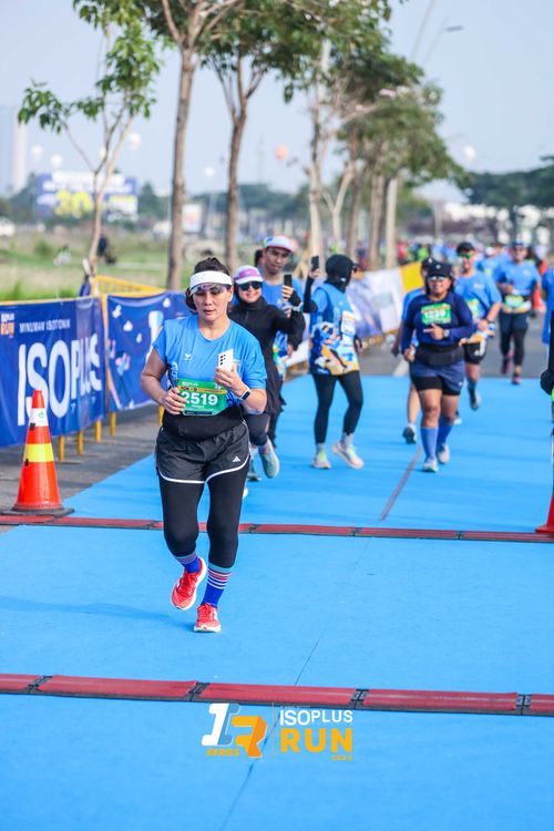 Race photo from ISOPlus Run 2024 Jakarta