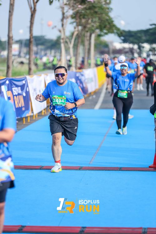 Race photo from ISOPlus Run 2024 Jakarta