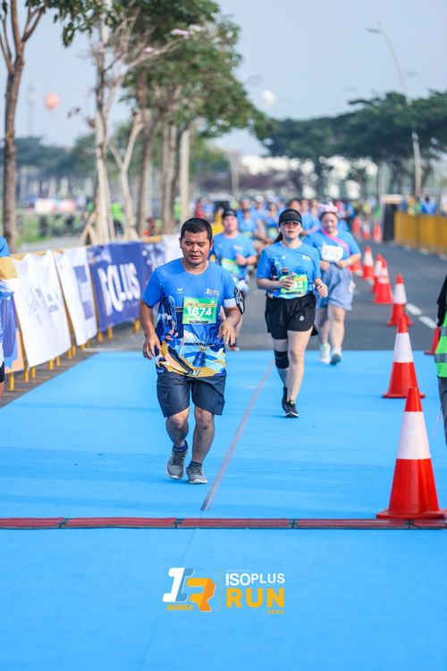 Race photo from ISOPlus Run 2024 Jakarta