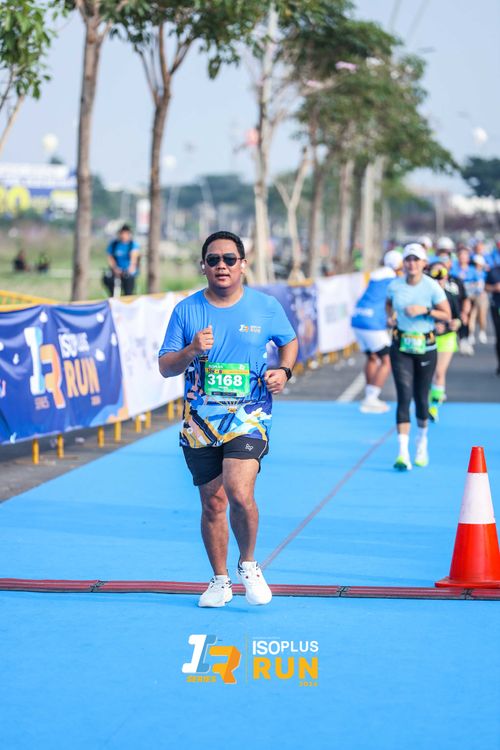 Race photo from ISOPlus Run 2024 Jakarta