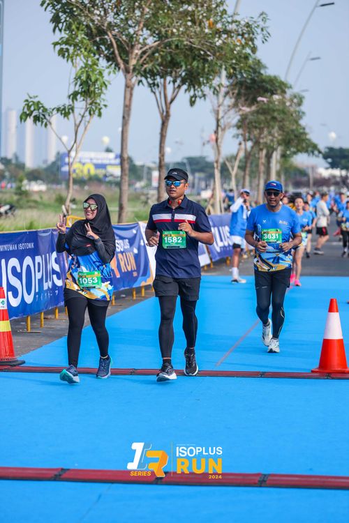 Race photo from ISOPlus Run 2024 Jakarta