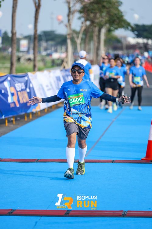 Race photo from ISOPlus Run 2024 Jakarta