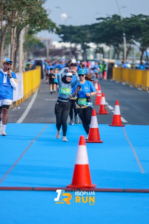 Race photo from ISOPlus Run 2024 Jakarta