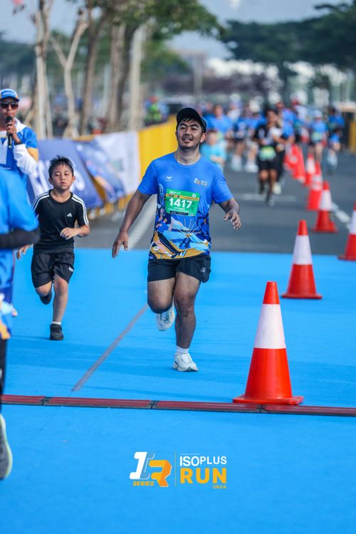Race photo from ISOPlus Run 2024 Jakarta