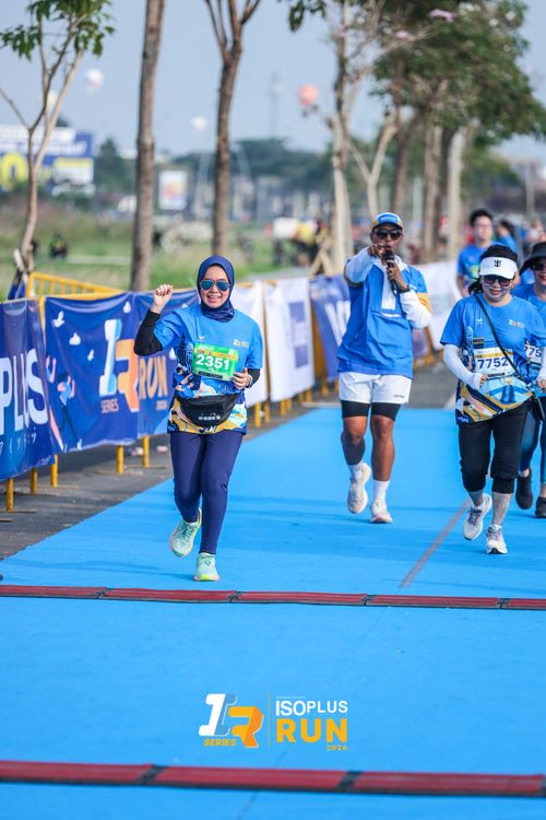 Race photo from ISOPlus Run 2024 Jakarta