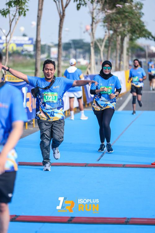 Race photo from ISOPlus Run 2024 Jakarta