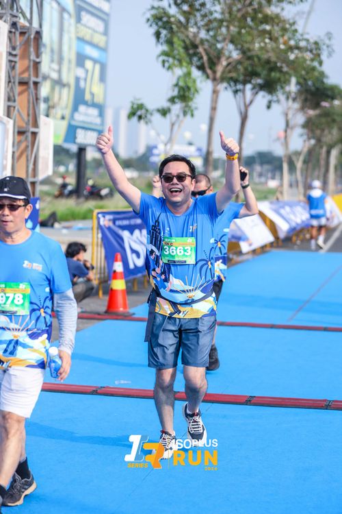 Race photo from ISOPlus Run 2024 Jakarta