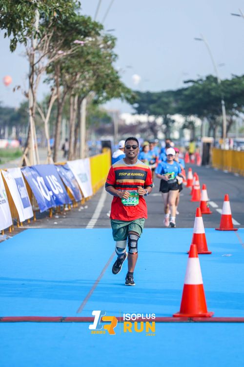 Race photo from ISOPlus Run 2024 Jakarta