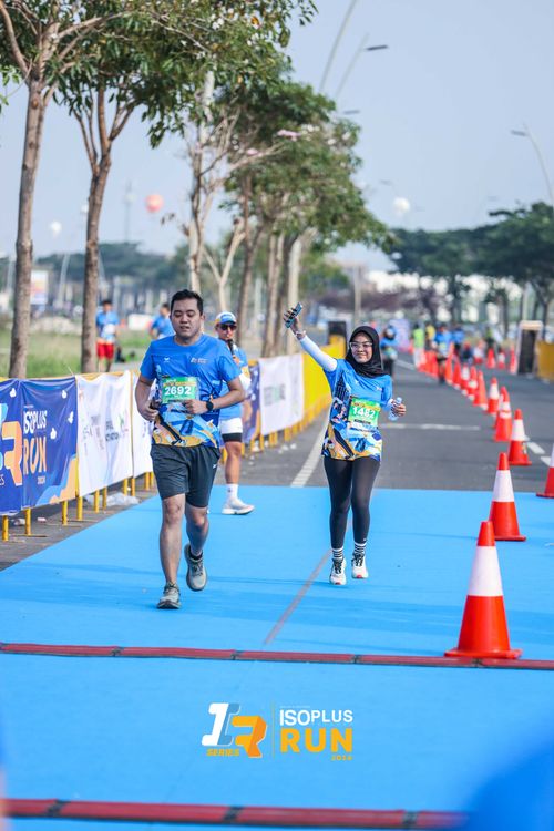 Race photo from ISOPlus Run 2024 Jakarta