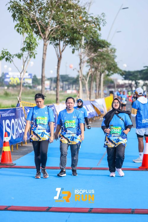 Race photo from ISOPlus Run 2024 Jakarta