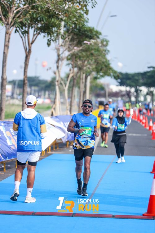 Race photo from ISOPlus Run 2024 Jakarta