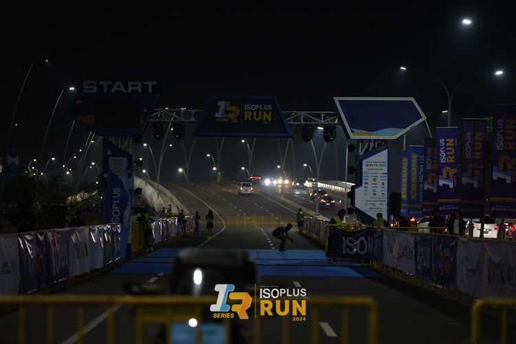 Race photo from ISOPlus Run 2024 Jakarta