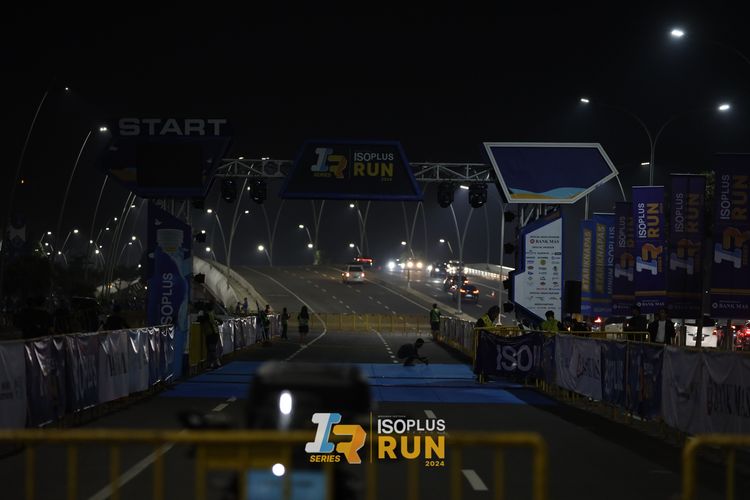 Race photo from ISOPlus Run 2024 Jakarta