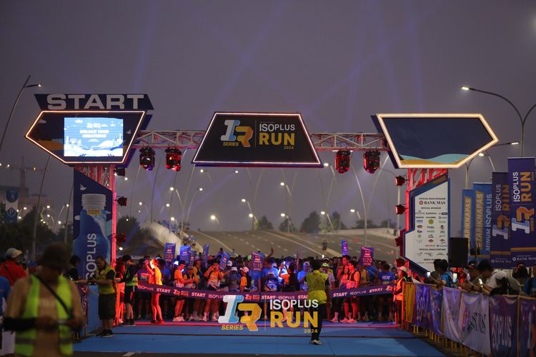 Race photo from ISOPlus Run 2024 Jakarta