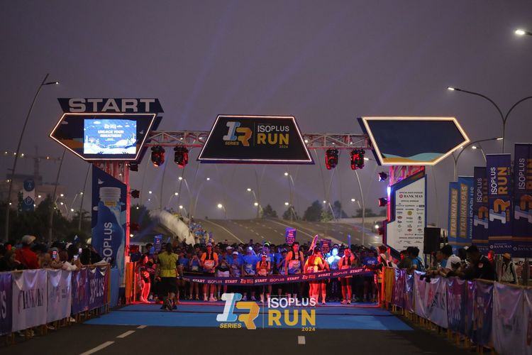 Race photo from ISOPlus Run 2024 Jakarta