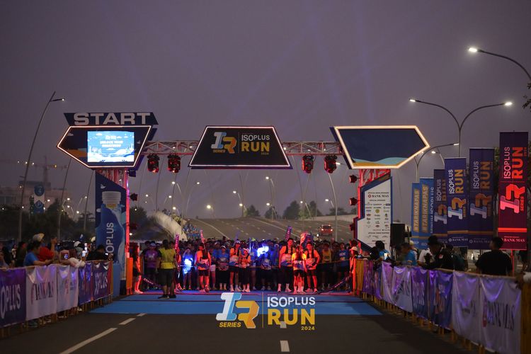 Race photo from ISOPlus Run 2024 Jakarta