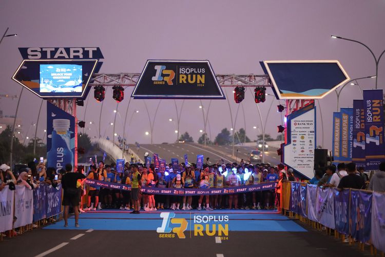 Race photo from ISOPlus Run 2024 Jakarta