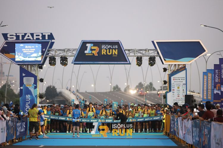 Race photo from ISOPlus Run 2024 Jakarta