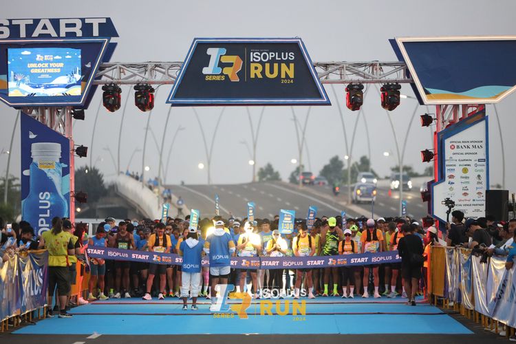 Race photo from ISOPlus Run 2024 Jakarta