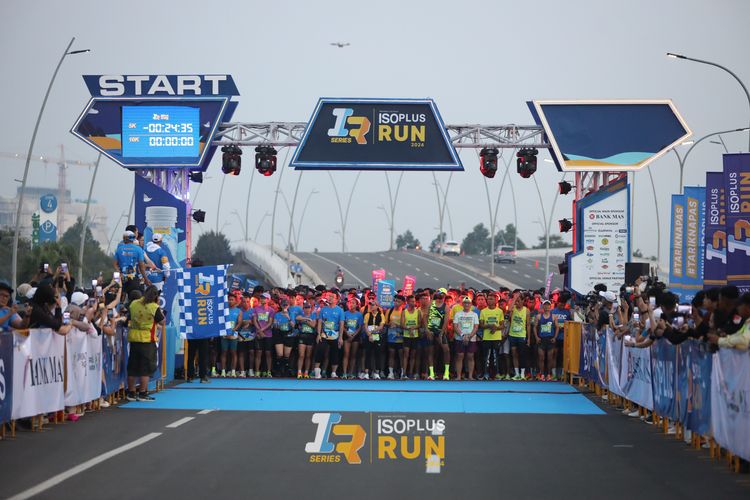 Race photo from ISOPlus Run 2024 Jakarta