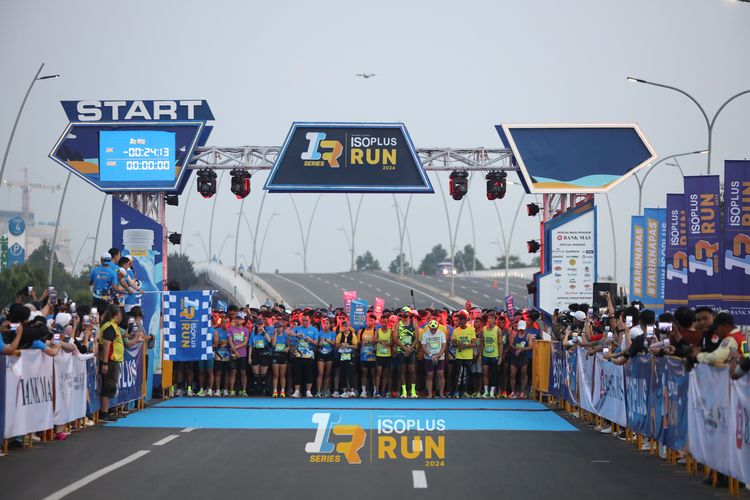 Race photo from ISOPlus Run 2024 Jakarta