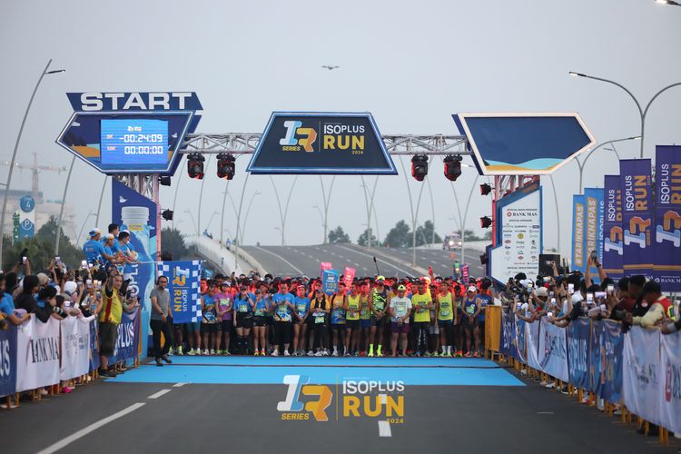 Race photo from ISOPlus Run 2024 Jakarta