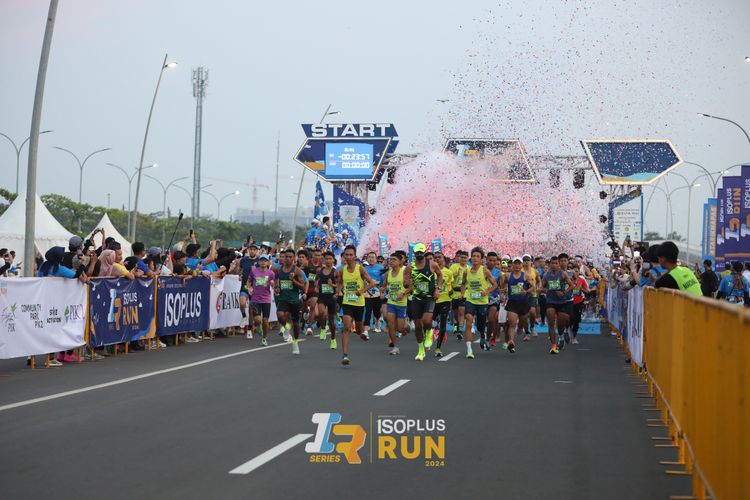 Race photo from ISOPlus Run 2024 Jakarta