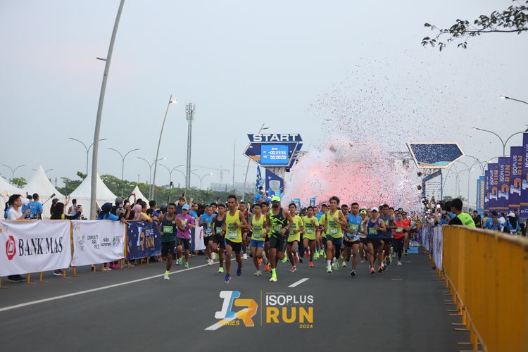 Race photo from ISOPlus Run 2024 Jakarta