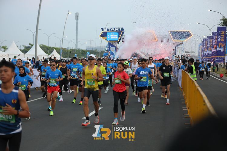 Race photo from ISOPlus Run 2024 Jakarta