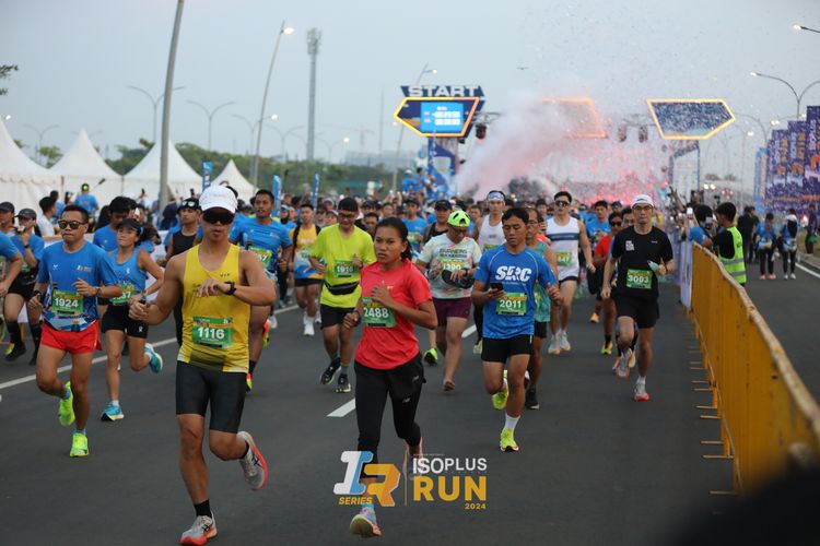 Race photo from ISOPlus Run 2024 Jakarta