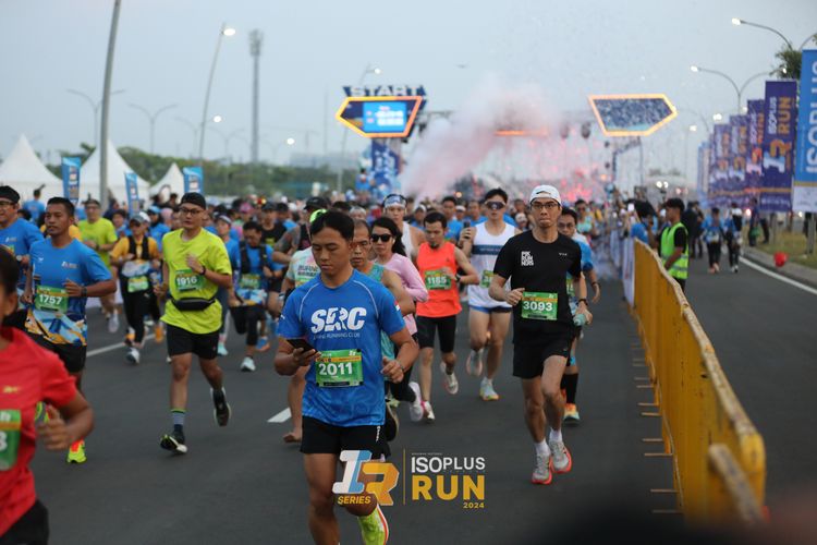 Race photo from ISOPlus Run 2024 Jakarta