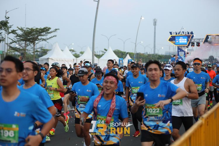 Race photo from ISOPlus Run 2024 Jakarta