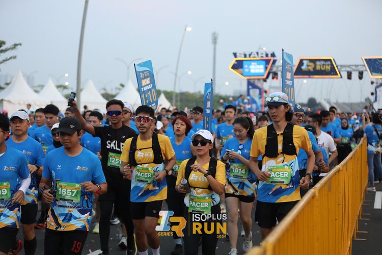 Race photo from ISOPlus Run 2024 Jakarta